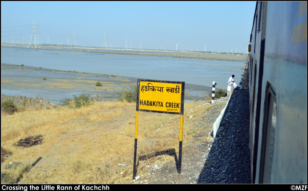 Onboard Gandhidham Express: Little Rann of Kachchh