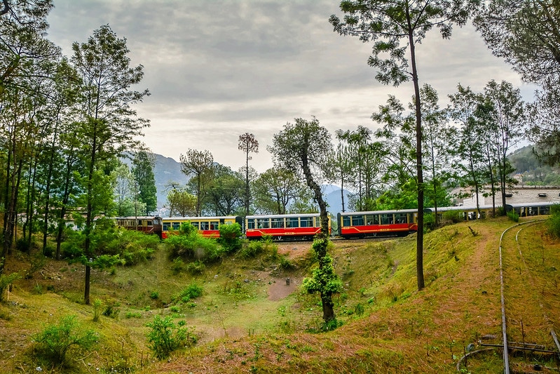 Shimla bound Shivalik Deluxe Express