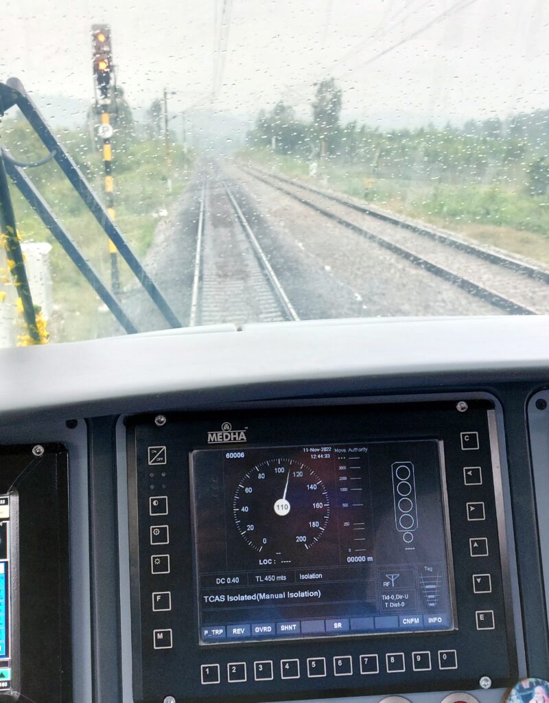 Vande Bharat Loco Pilot Cab